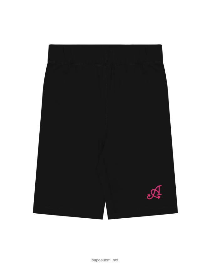 musta naiset A Bathing Ape slim fit shortsit 8HT2D8941