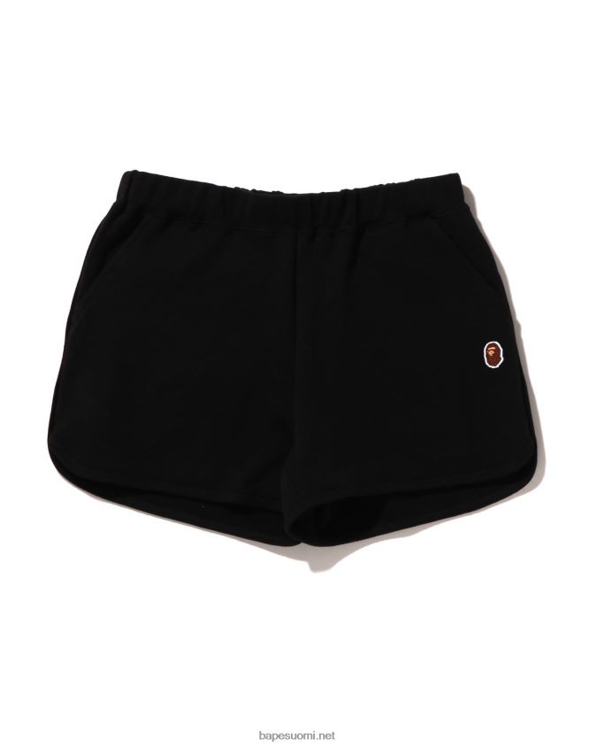 musta naiset A Bathing Ape yhden pisteen hikishortsit 8HT2D8893