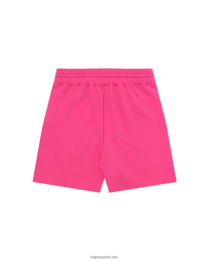 vaaleanpunainen naiset A Bathing Ape track shortsit 8HT2D81044
