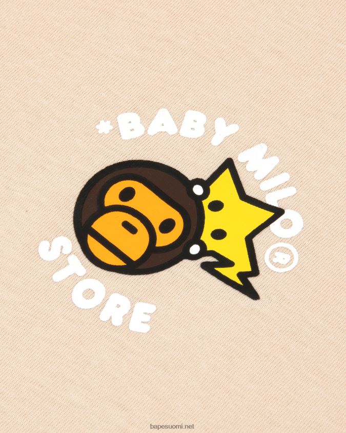 beige naiset A Bathing Ape baby milo boxy fit paita 8HT2D8849