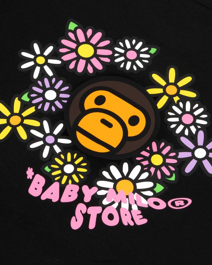 musta naiset A Bathing Ape baby milo lyhythihainen t-paita 8HT2D8858