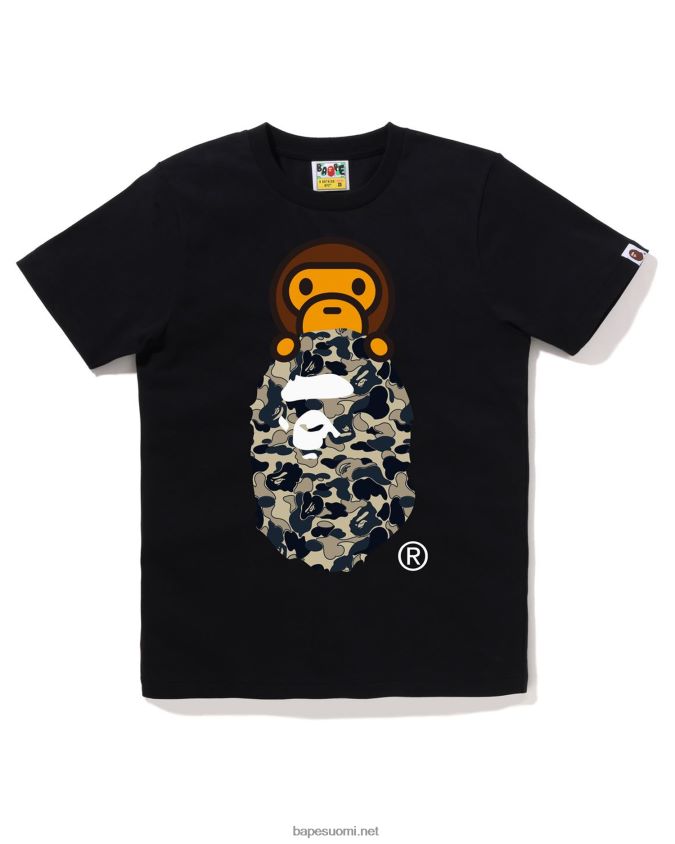 musta naiset A Bathing Ape cookie camo 2 milo pään teessä 8HT2D8805