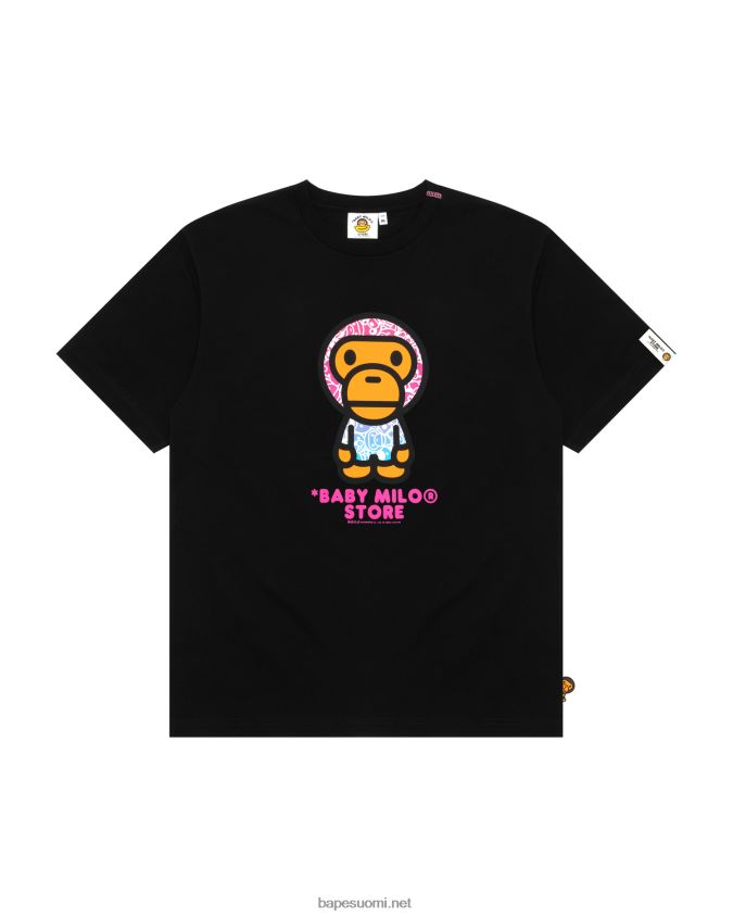 musta naiset A Bathing Ape vauva milo paita 8HT2D8855