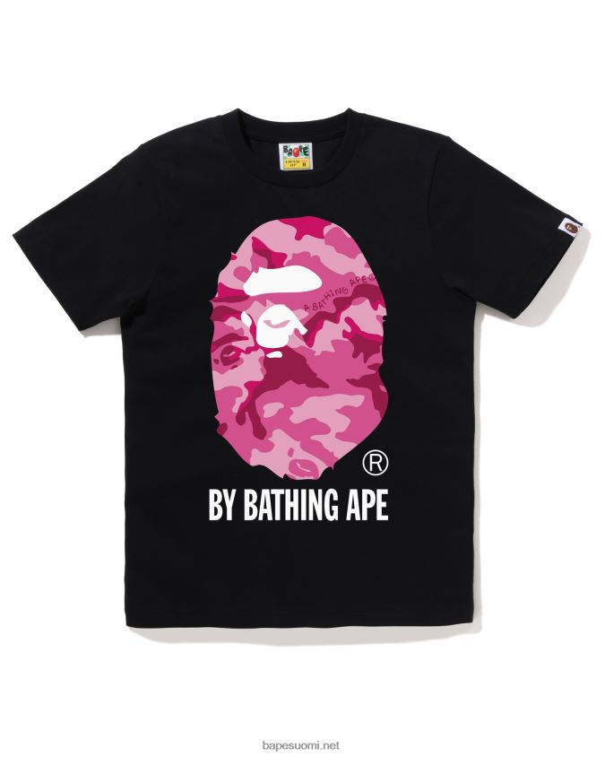musta naiset A Bathing Ape woodland camo by tee 8HT2D8784