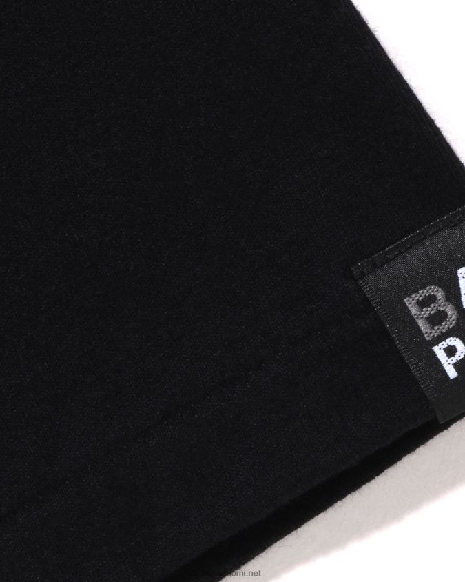 musta naiset A Bathing Ape x a.p.c. leveä t-paita 8HT2D8900