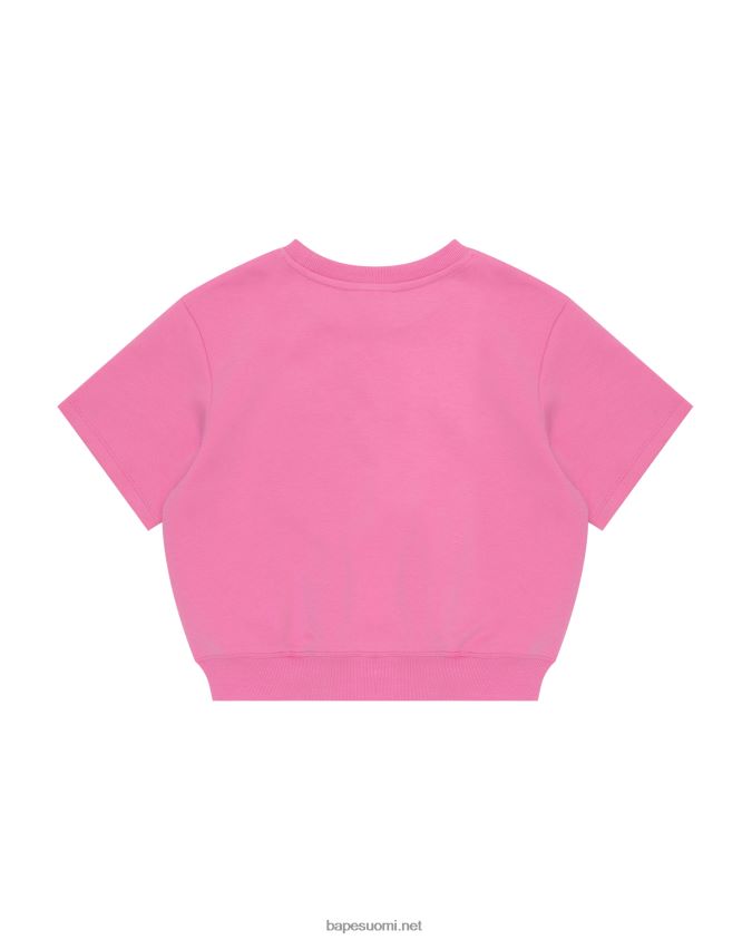 vaaleanpunainen naiset A Bathing Ape rajatulla logolla paita 8HT2D8944