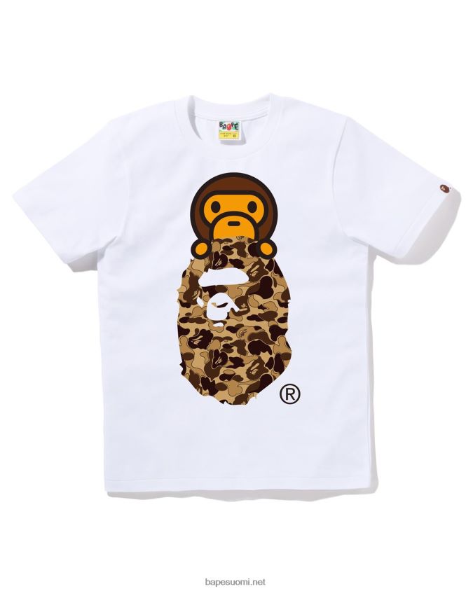 valkoinen naiset A Bathing Ape cookie camo 2 milo pään teessä 8HT2D8806