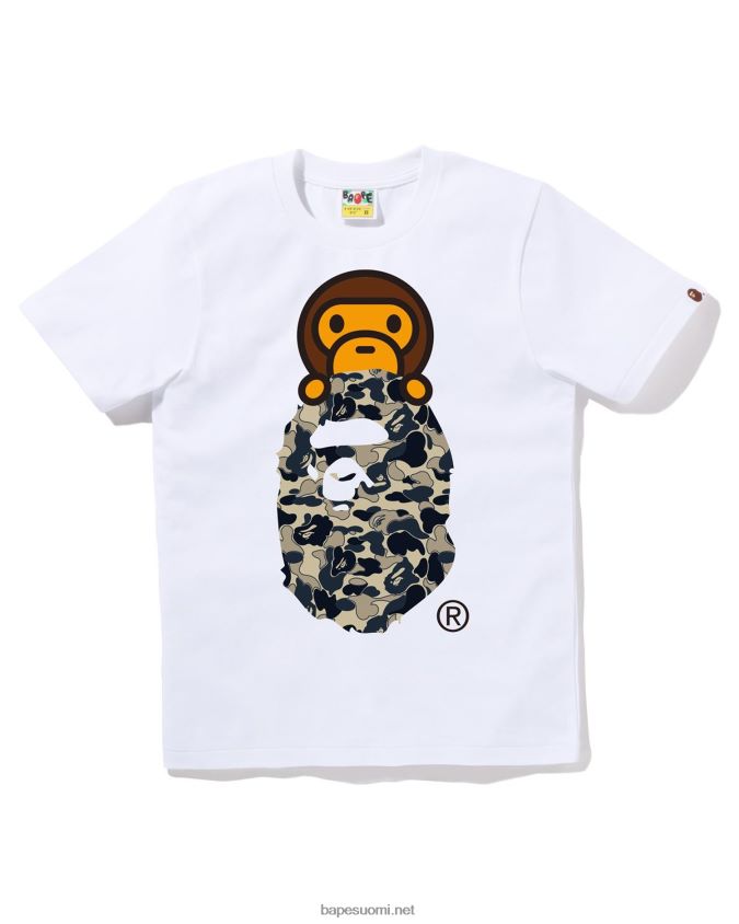 valkoinen naiset A Bathing Ape cookie camo 2 milo pään teessä 8HT2D8807