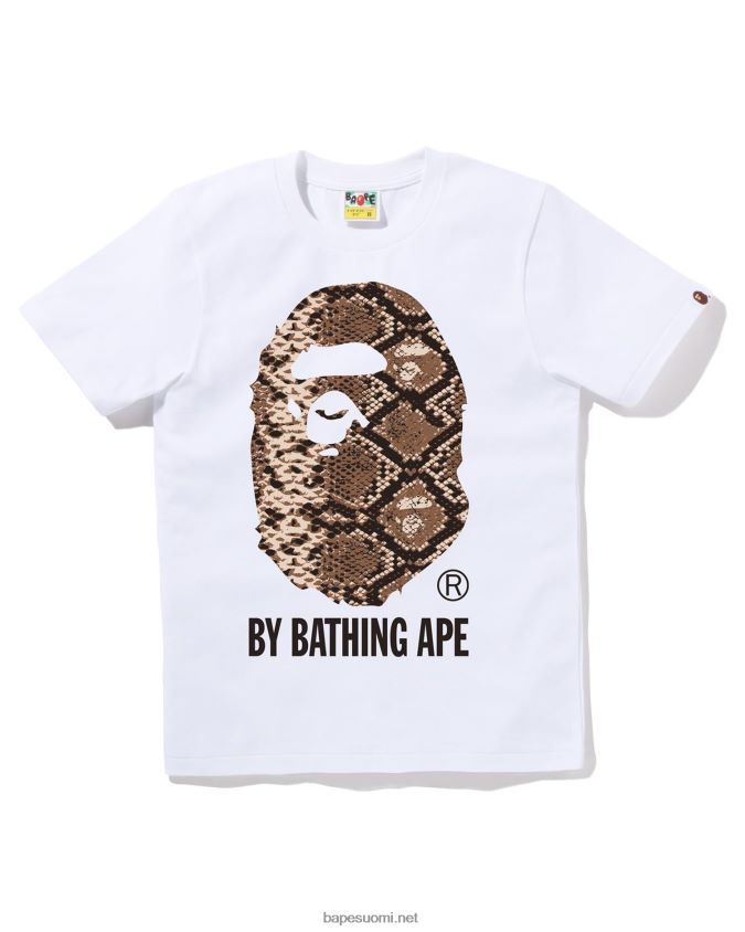 valkoinen naiset A Bathing Ape käärme tee 8HT2D8876