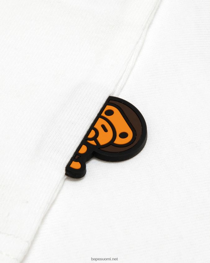valkoinen naiset A Bathing Ape vauva milo paita 8HT2D8857