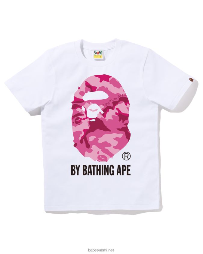 valkoinen naiset A Bathing Ape woodland camo by tee 8HT2D8785