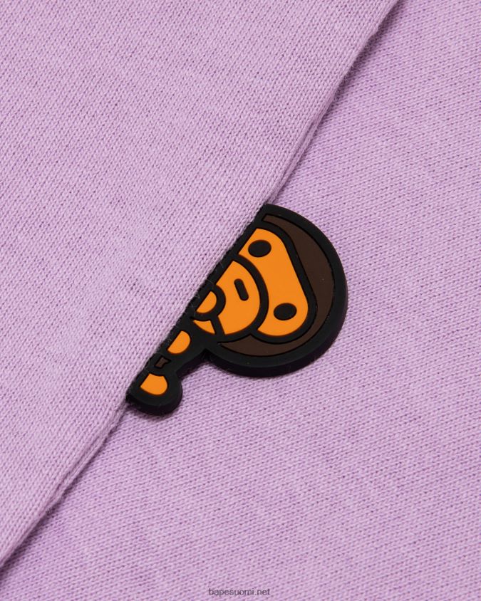 violetti naiset A Bathing Ape baby milo lyhythihainen t-paita 8HT2D8859