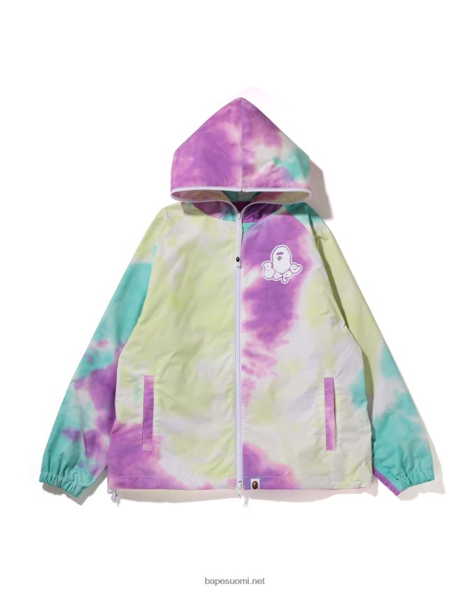 caise naiset A Bathing Ape solmittava ylisuuri vetoketjullinen huppari 8HT2D8995