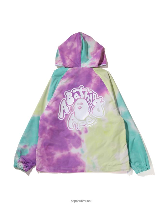 caise naiset A Bathing Ape solmittava ylisuuri vetoketjullinen huppari 8HT2D8995