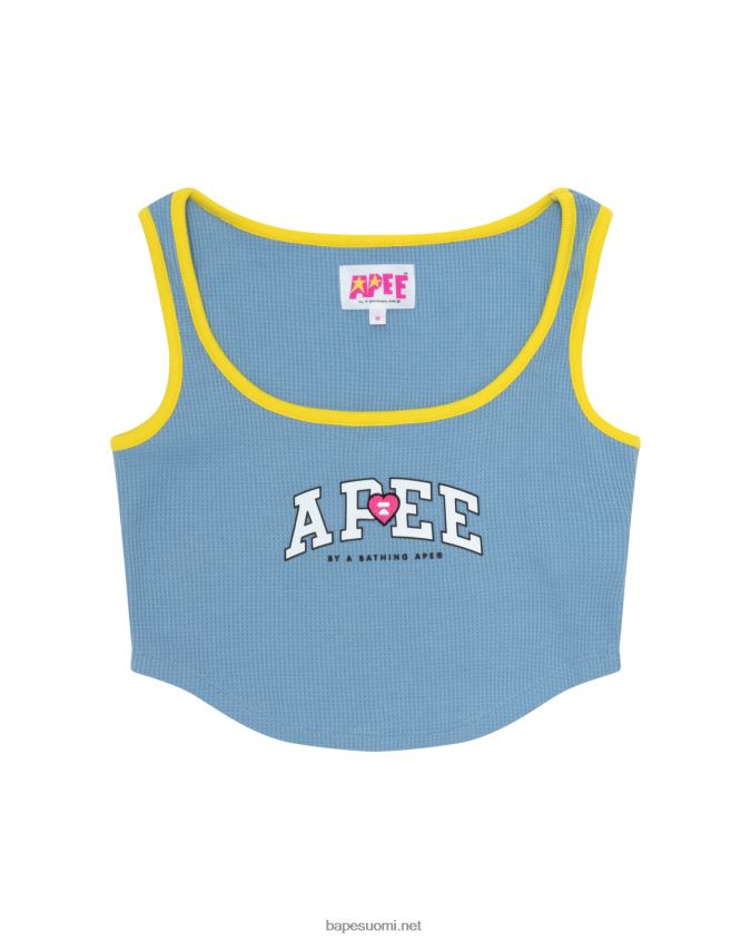 hapan sininen naiset A Bathing Ape graafinen liivi 8HT2D8947