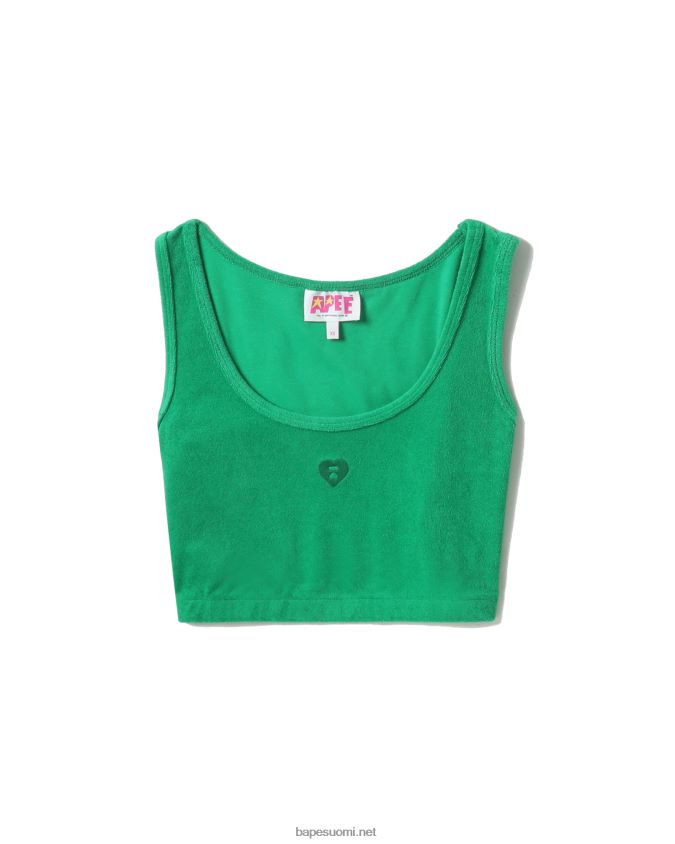 smaragdi naiset A Bathing Ape pyyhekuivattava satosäiliön yläosa 8HT2D8825