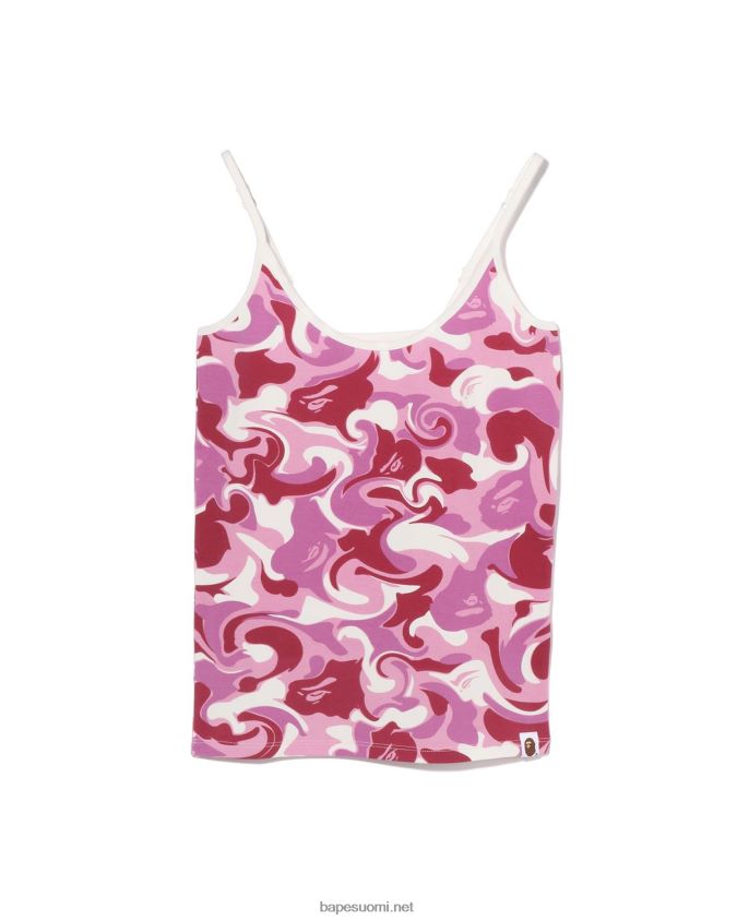 vaaleanpunainen naiset A Bathing Ape marmorinen camo camisole 8HT2D8922